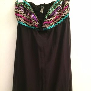 Victoria Secret beaded sheer cover up