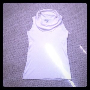 cowl neck tank top sweater