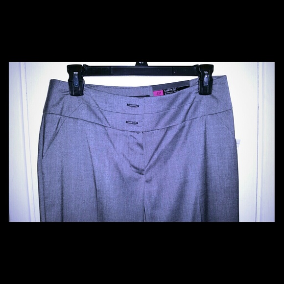 Charcoal grey trousers