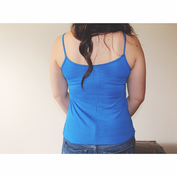 spaghetti strap tiered tank - Picture 2 of 3