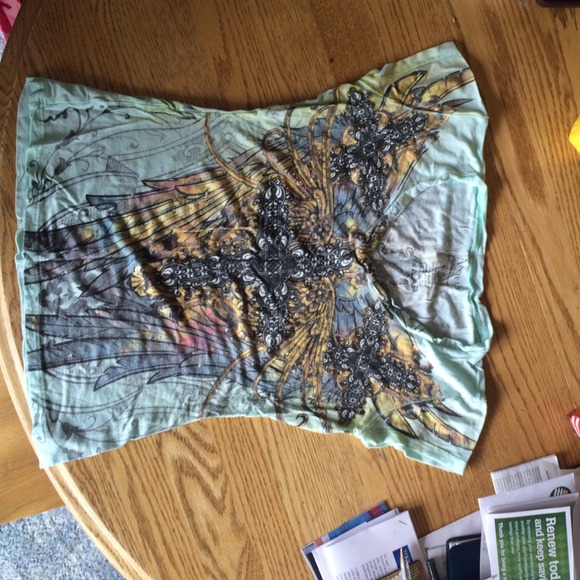 Extra small angel and diamonds shirt - Picture 1 of 2