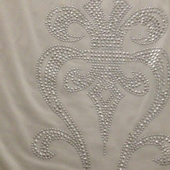 White Bling Summer Dress:) - Picture 2 of 4