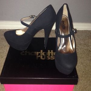 Black Penelope heels