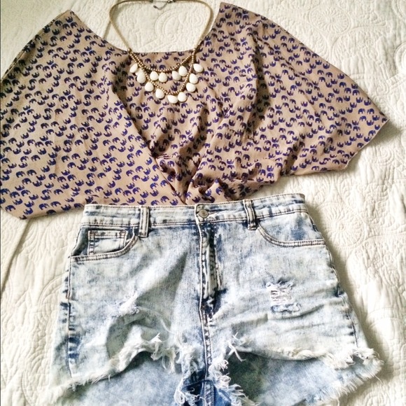 Elephants blouse***** SOLD*********