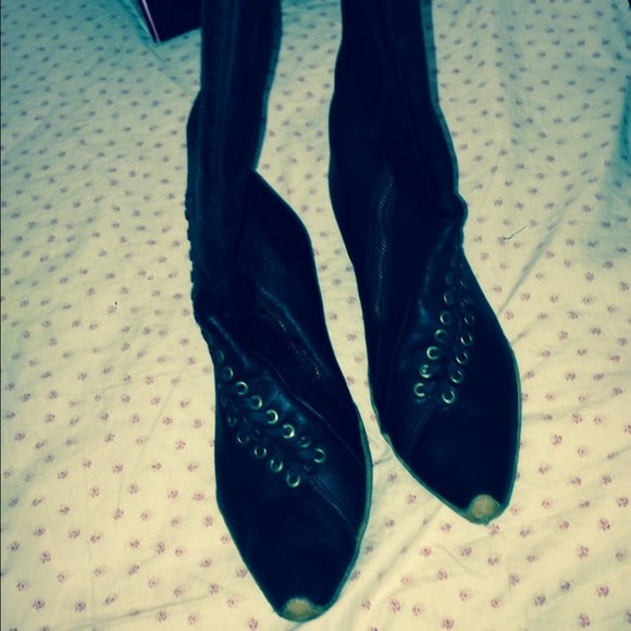 Leather boots!!!