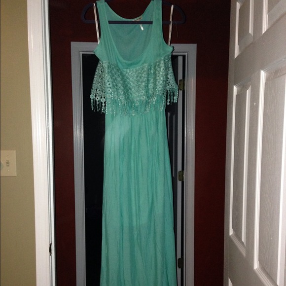 A maxi dress