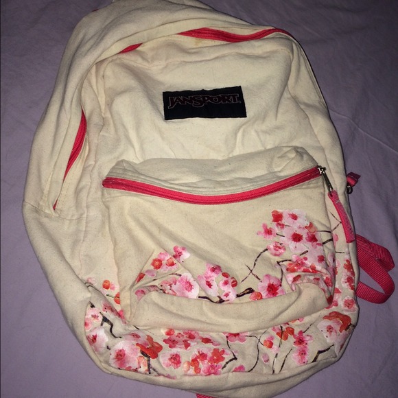 jansport cherry blossom