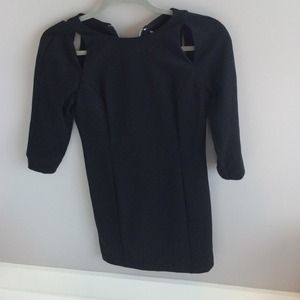 Black chic michael kors dress