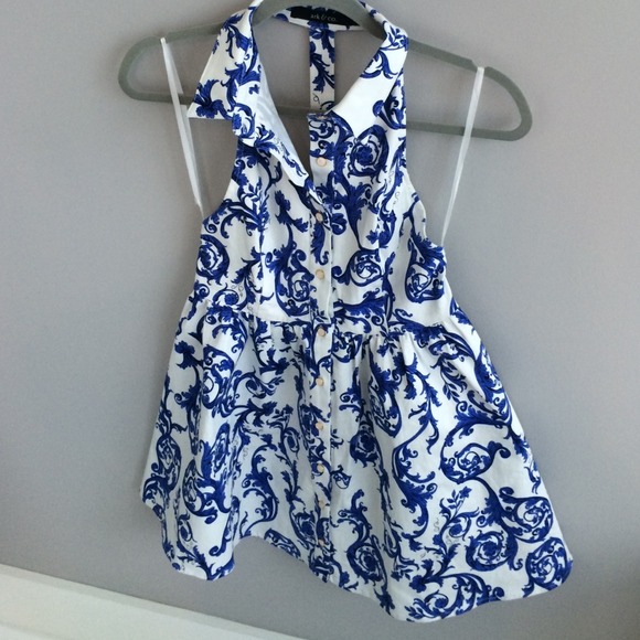 Print sexy cocktail dress 💙