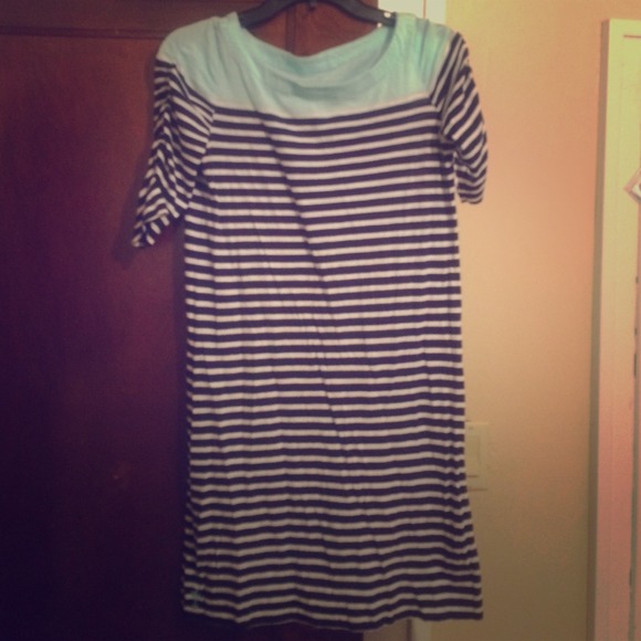 Striped lilly pulitzer cotton dress