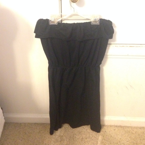 Black sun dress