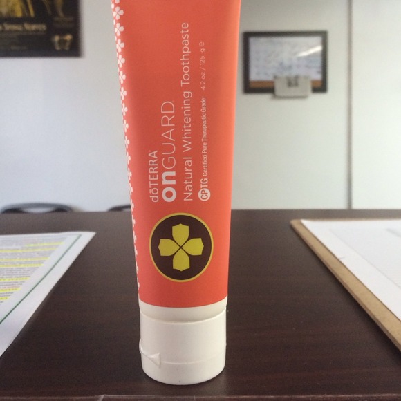 DoTERRA natural whitening toothpaste