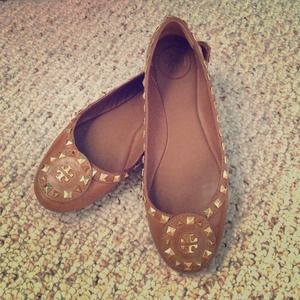 Studded Tory Burch Flats