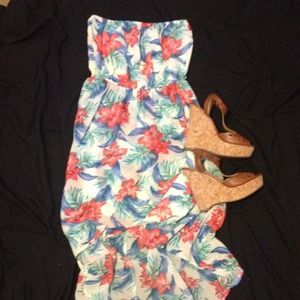 Floral summer dress
