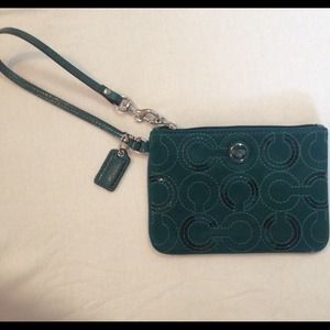 NWOT Coach wristlet!