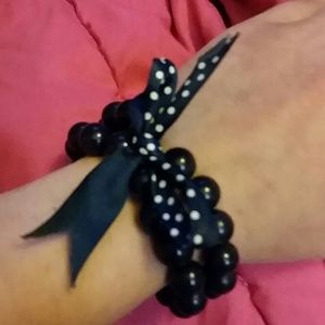 Double strand beaded bracelet