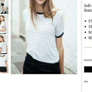 Brandy Melville Nadine top!