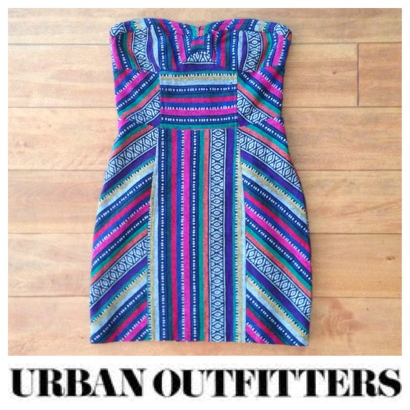 Urban Outfitters Dresses & Skirts - Urban Outfitters Aztec Tribal Navajo Bustier Dress
