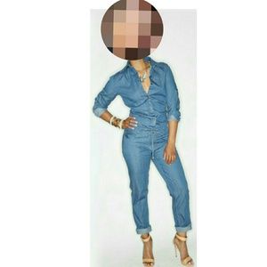 Denim jumpsuit