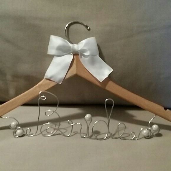 Custom Wedding Hanger