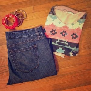 🚫SOLD🚫LOFT Modern Straight Jeans