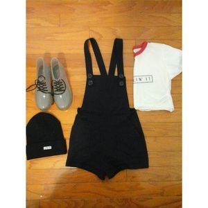 American apparel overalls