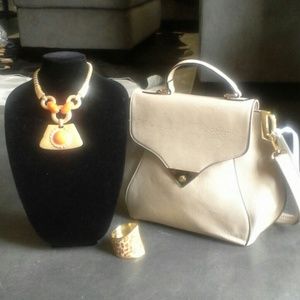 SOLD - Bundle of 3 necklace bracelet handbag
