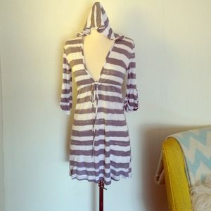 Lucy Love Stripe Coverup.