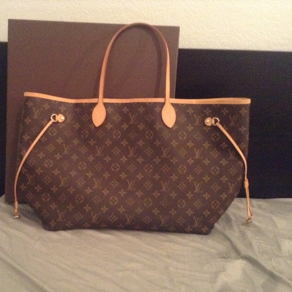 SOLD LOUIS VUITTON MONO NEVERFULL GM PP ONLY
