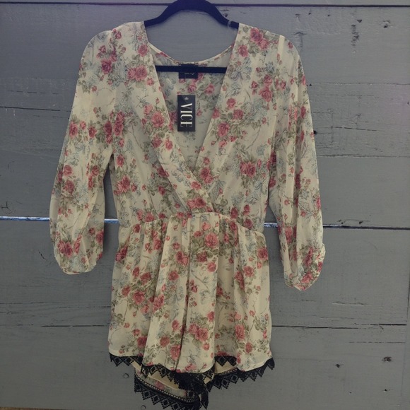 Floral Romper