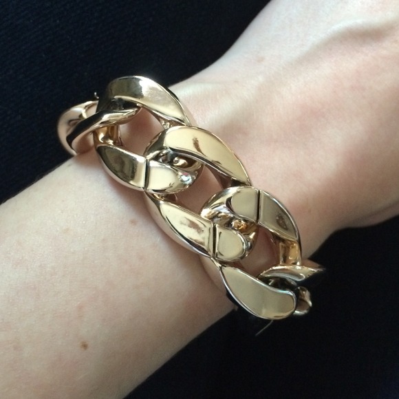 🏆HP🏆Rose Gold Chain Link Bracelet - Picture 3 of 3
