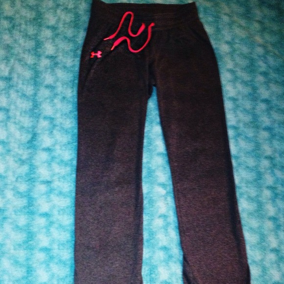 Women's Under Armour Sweat Pants Breast Cancer