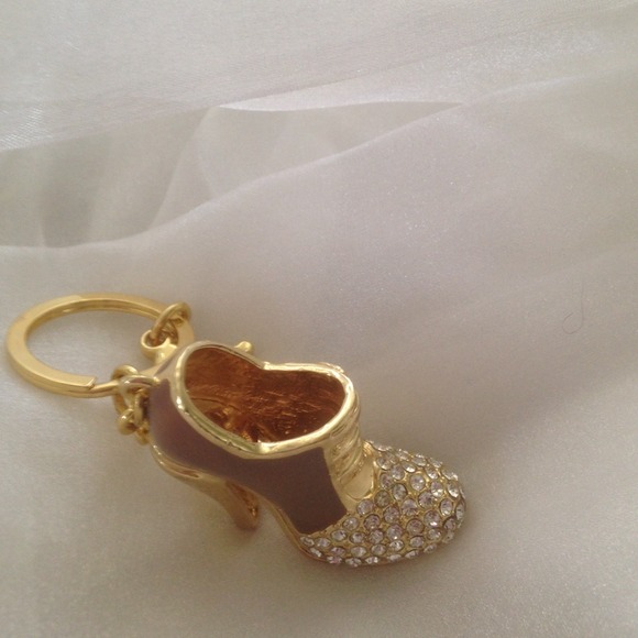 ❌SOLD❌ Beautiful Crystal Keychain or Purse Charm - Picture 3 of 4