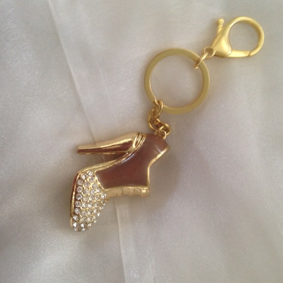 ❌SOLD❌ Beautiful Crystal Keychain or Purse Charm - Picture 4 of 4
