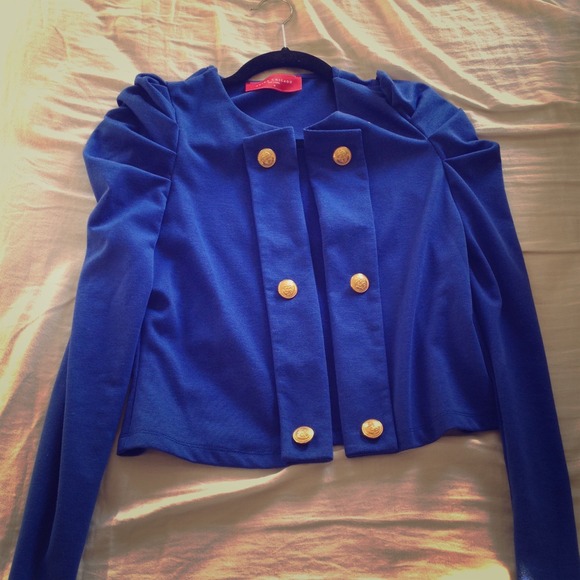 Stylish royal blue blazer