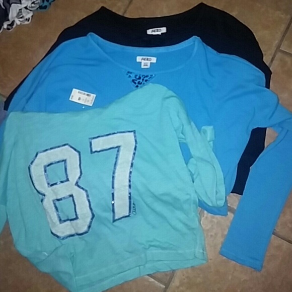 Aeropostal long sleeve shirts