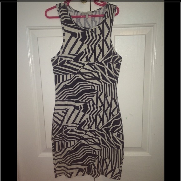 Body Con geometric print Charlotte Russe dress