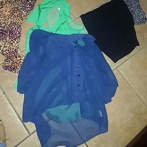 Button up shirts