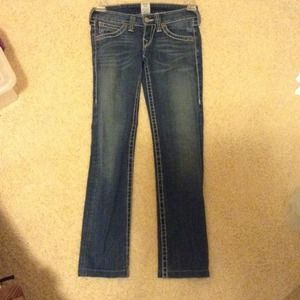 True Religion billy big t straight leg jeans