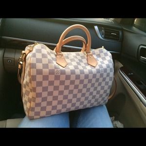 💖sold💖Louis Vuitton speedy bandouliere30