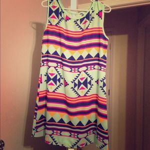 Tribal Print Dress