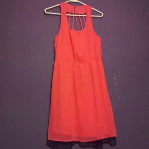 Summer pink dress