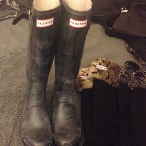Hunter rain boots