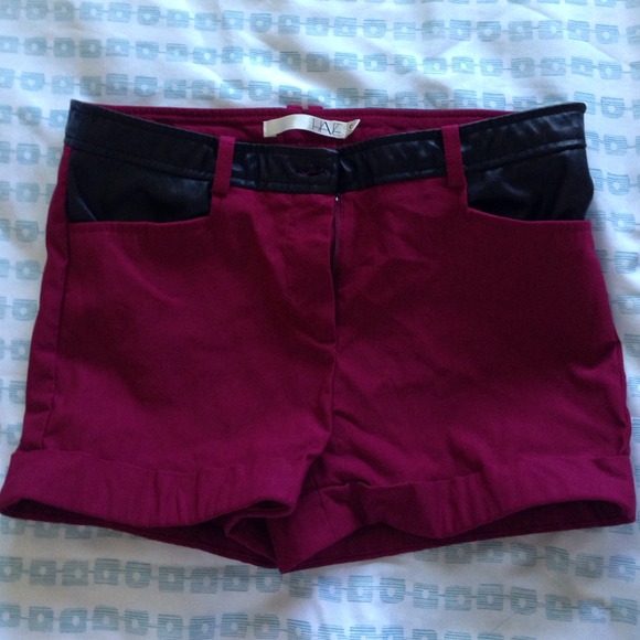 Traded Red shorts