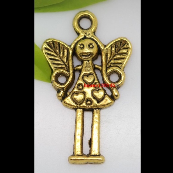 Gold tone fairy charm NWT.3@$3ea, 5@$2ea - Picture 1 of 1