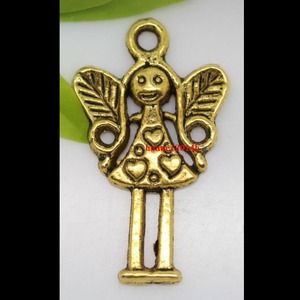 Gold tone fairy charm NWT.3@$3ea, 5@$2ea