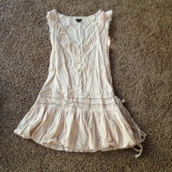 Tan dress