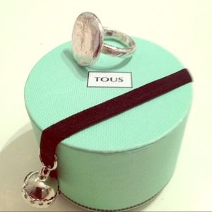 AUTHENTIC Tous sterling silver ring.