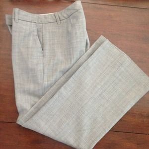 Light Gray Pin Stripe Gap Slacks