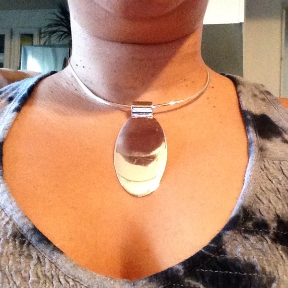 Silver choker - Picture 3 of 3